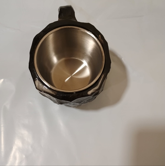 Handmade Resin Faux Mineral Crystal Coffee Mug w/ Handle 6oz Boho - Picture 2 of 4